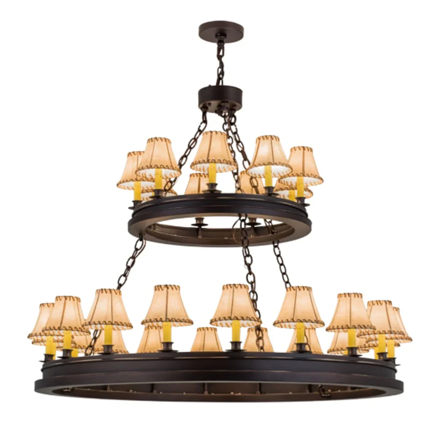 Meyda Tiffany Sullivan Ranch 27 Light 51" Wide Ring Chandelier - Image 2