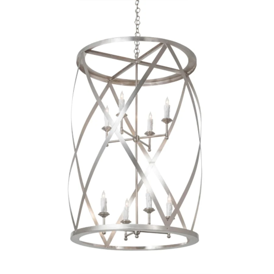 Meyda Tiffany Desmond 8 Light 30" Wide Taper Candle Pendant - Image 2