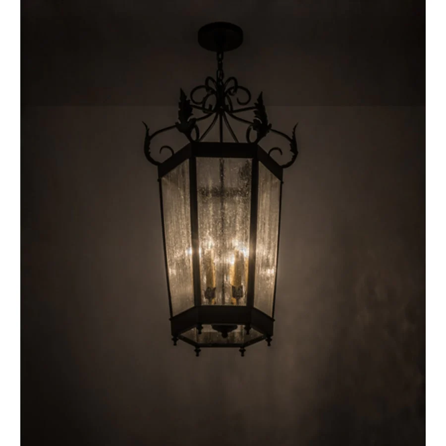 Meyda Tiffany Regency 6 Light 21" Wide Taper Candle Pendant - Image 1
