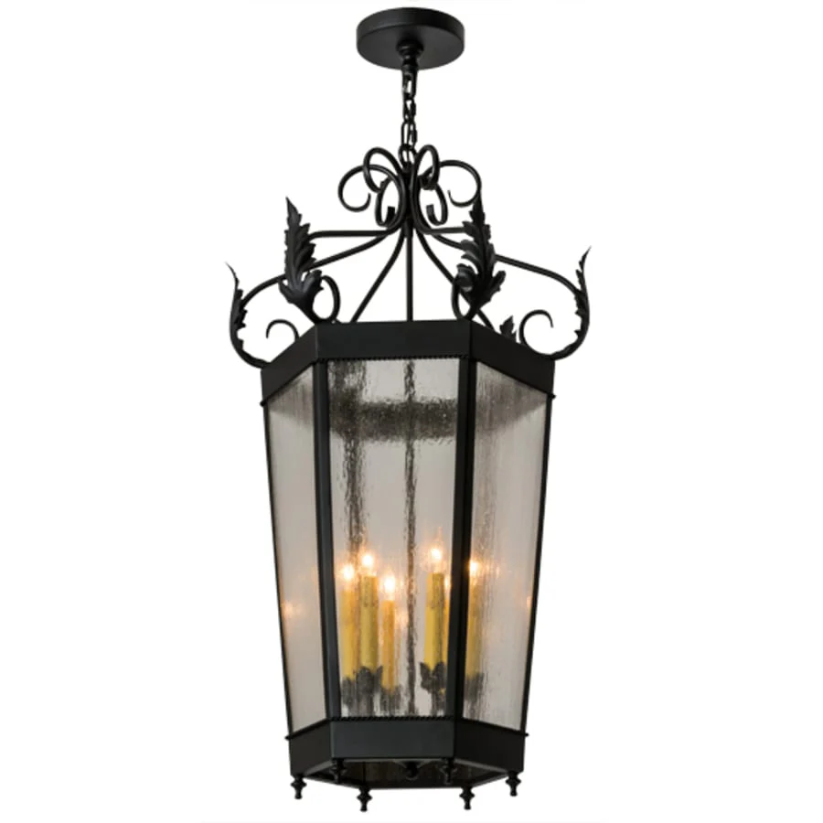 Meyda Tiffany Regency 6 Light 21" Wide Taper Candle Pendant - Image 2