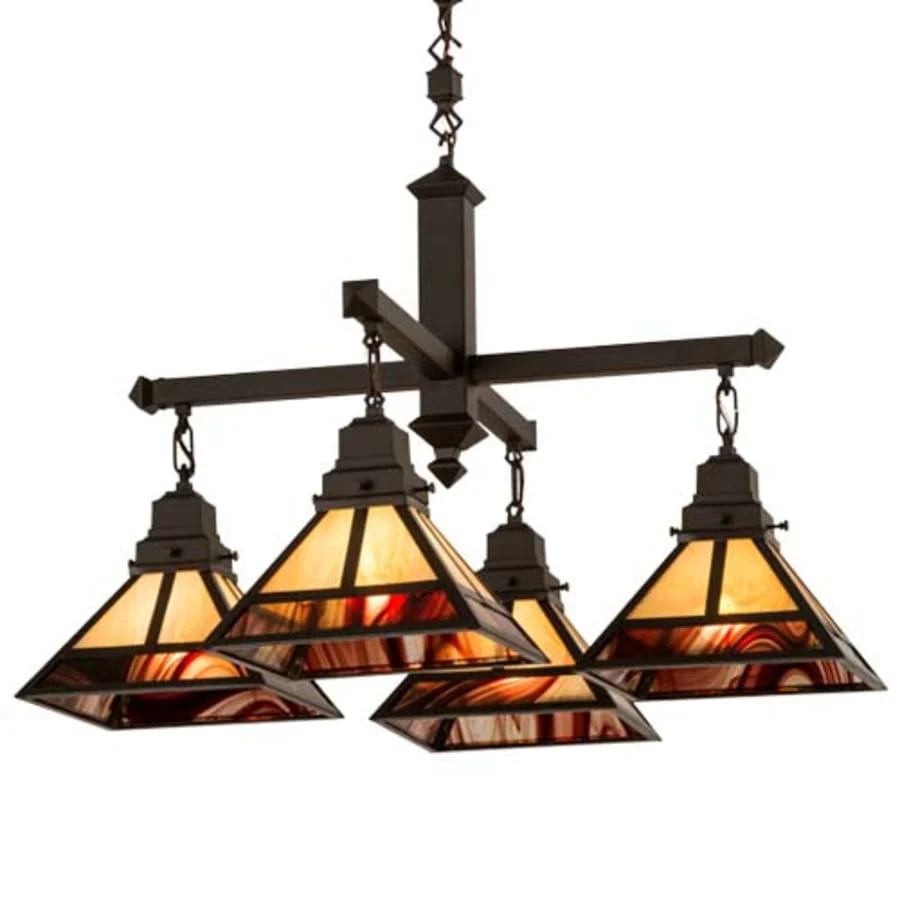 Meyda Tiffany T Mission 4 Light 43" Wide Chandelier - Image 1