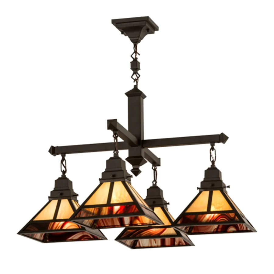 Meyda Tiffany T Mission 4 Light 43" Wide Chandelier - Image 2