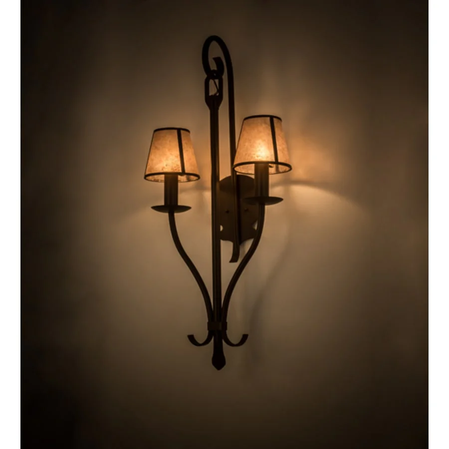 Meyda Tiffany Nehring 2 Light 41" Tall Wall Sconce - Image 1