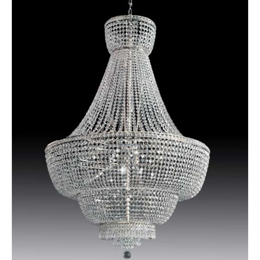 Meyda Tiffany Beethoven 8 Light 39" Wide Crystal Empire Chandelier - Image 1
