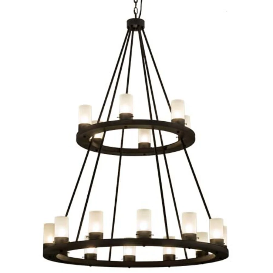 Meyda Tiffany Loxley 18 Light 42" Wide Ring Chandelier - Image 1