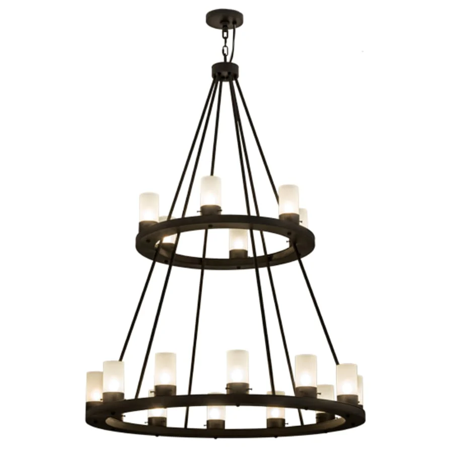Meyda Tiffany Loxley 18 Light 42" Wide Ring Chandelier - Image 2