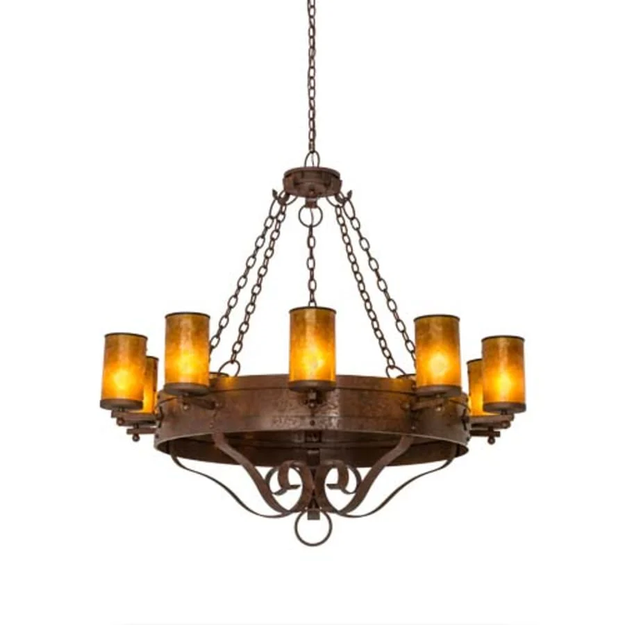 Meyda Tiffany Parnella 10 Light 48" Wide Ring Chandelier - Image 1