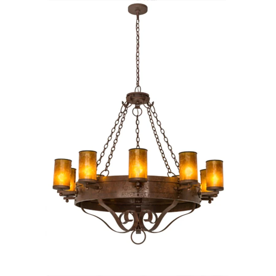 Meyda Tiffany Parnella 10 Light 48" Wide Ring Chandelier - Image 2