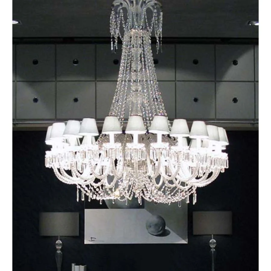 Meyda Tiffany Byblos 24 Light 54" Wide Crystal Empire Chandelier - Image 1