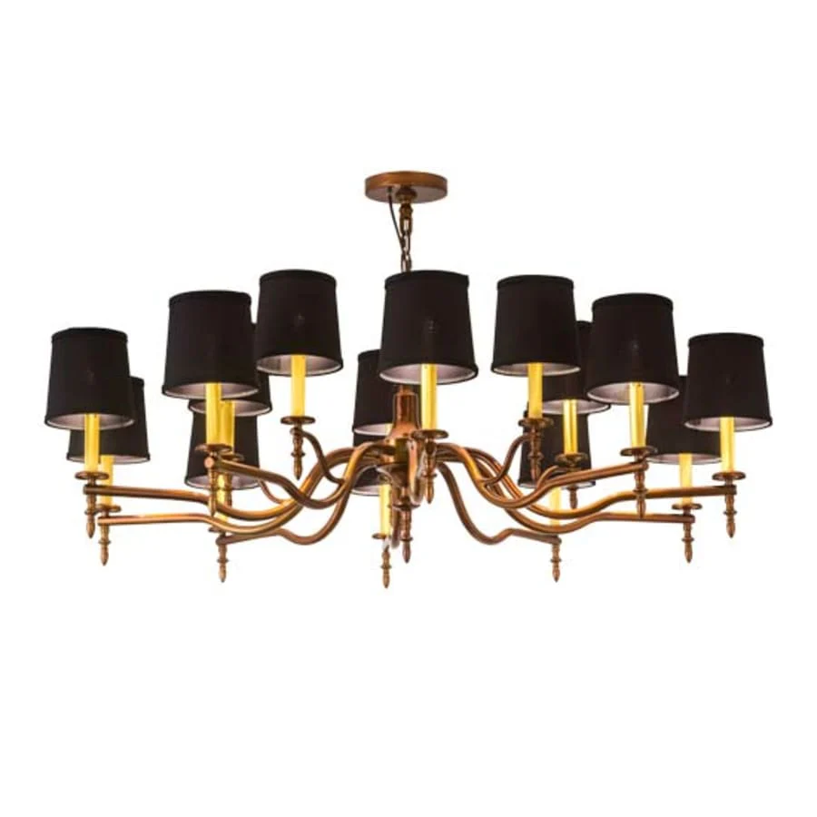 Meyda Tiffany Toby 15 Light 52" Wide Chandelier - Image 1