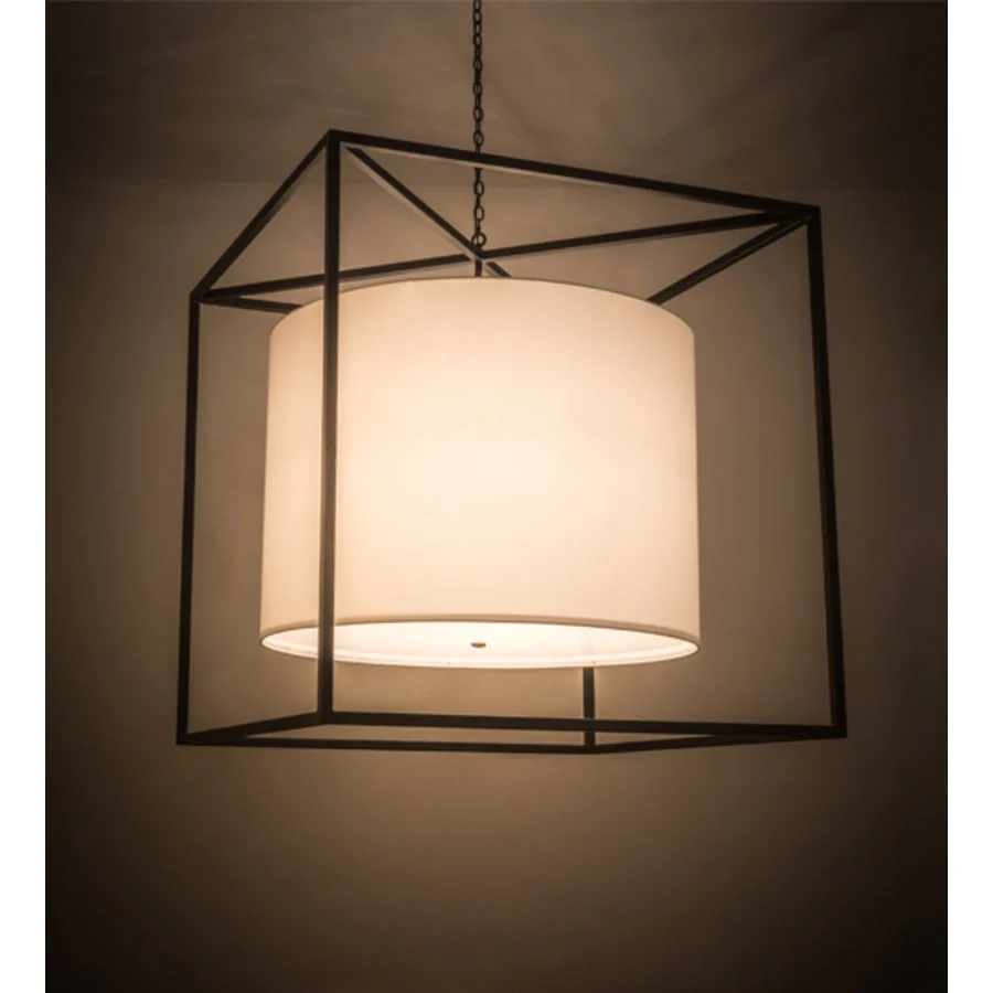 Meyda Tiffany Kitzi 6 Light 68" Wide Pendant - Image 1
