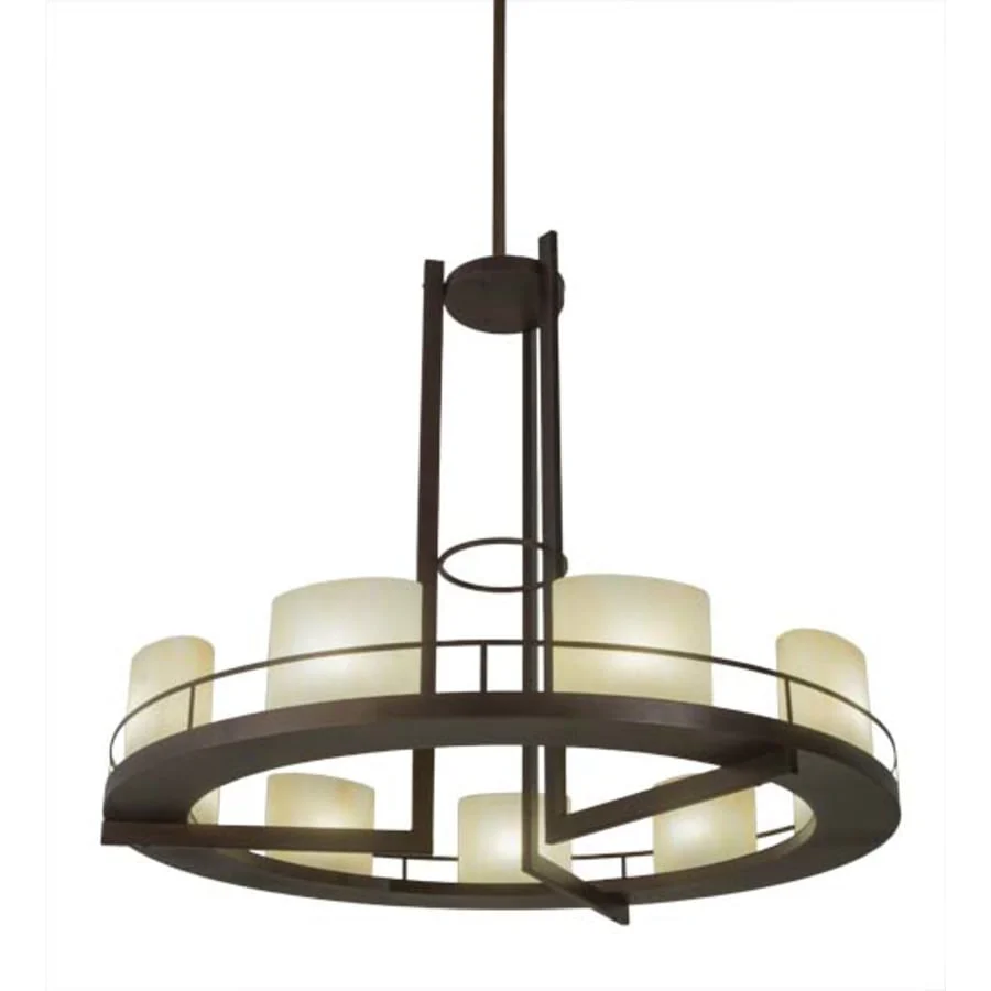 Meyda Tiffany Loxley Tac Air 9 Light 68" Wide Ring Chandelier - Image 1