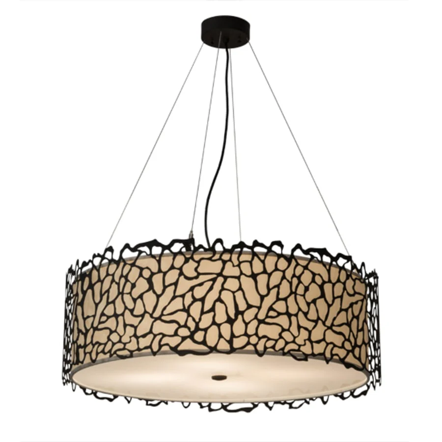 Meyda Tiffany Parmecia 4 Light 30" Wide Suspension Pendant - Image 2