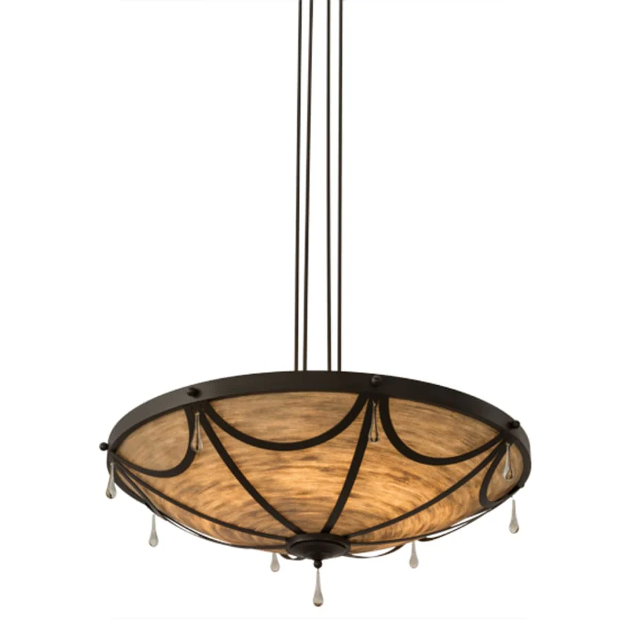 Meyda Tiffany Carousel 8 Light 50" Wide Crystal Pendant - Image 3