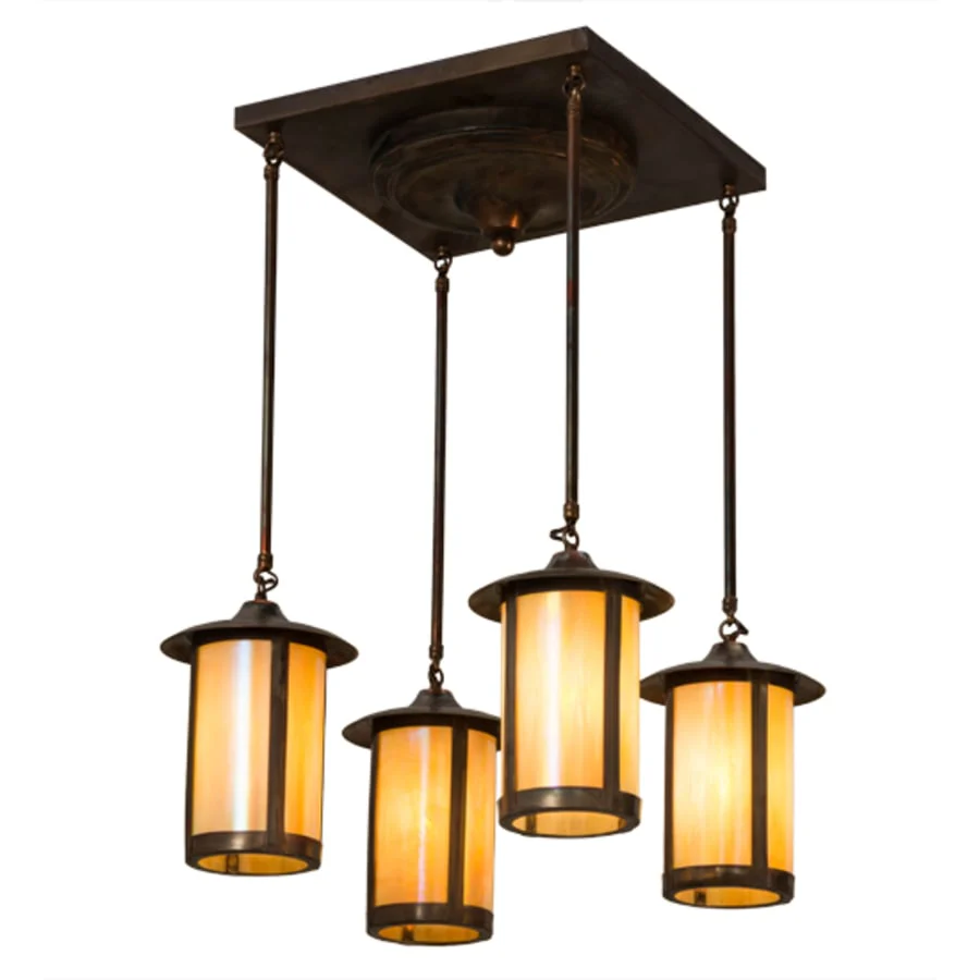 Meyda Tiffany Fulton 4 Light 28" Wide Multi Light Pendant - Image 2