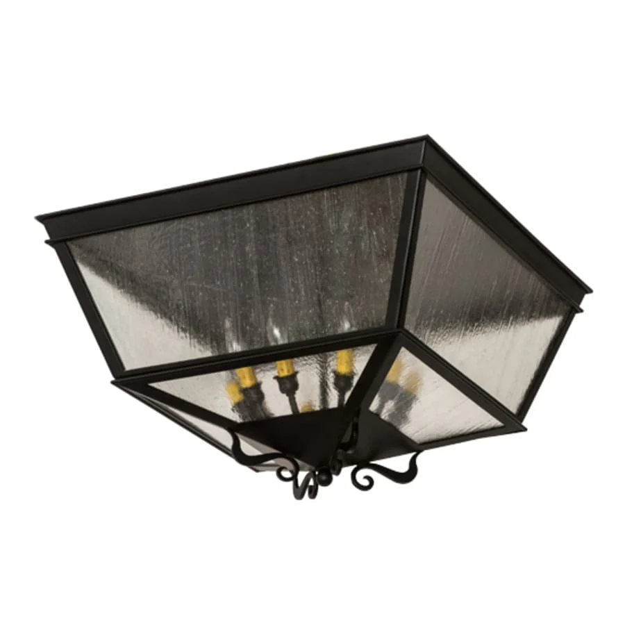 Meyda Tiffany Madeline 10 Light 35" Wide Flush Mount Ceiling Fixture - Image 3