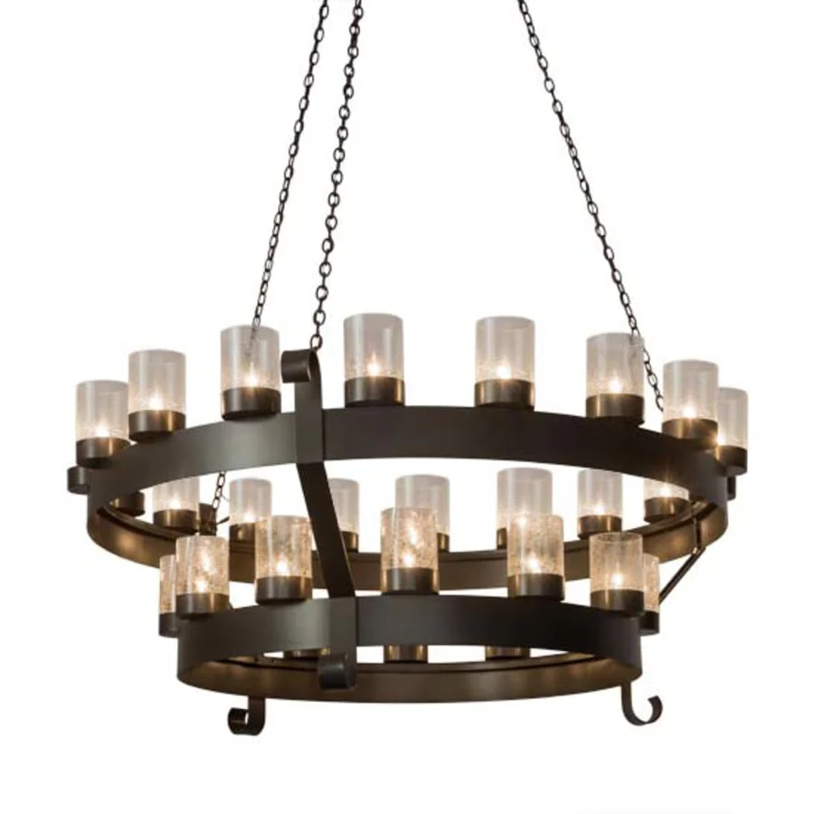 Meyda Tiffany Barnstable 30 Light 72" Wide Ring Chandelier - Image 1