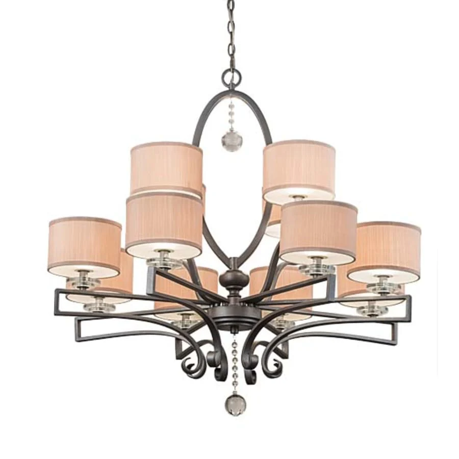 Meyda Tiffany Croix 12 Light 40" Wide Chandelier - Image 1