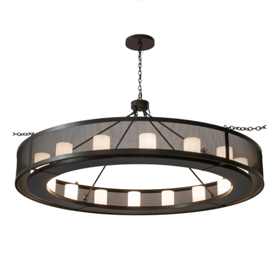 Meyda Tiffany Loxley Golpe 16 Light 78" Wide Ring Chandelier - Image 2