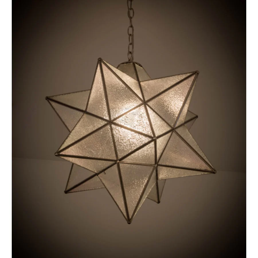 Meyda Tiffany Moravian Star 24″ Wide Pendant