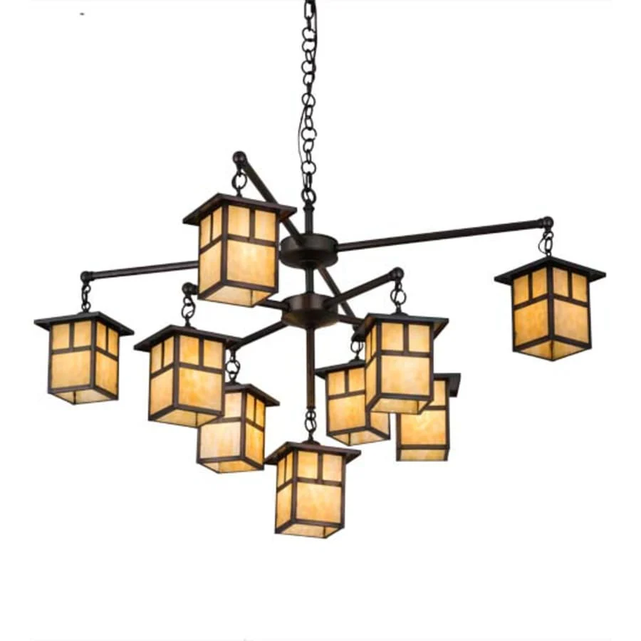 Meyda Tiffany Hyde Park 9 Light 50" Wide Chandelier - Image 1
