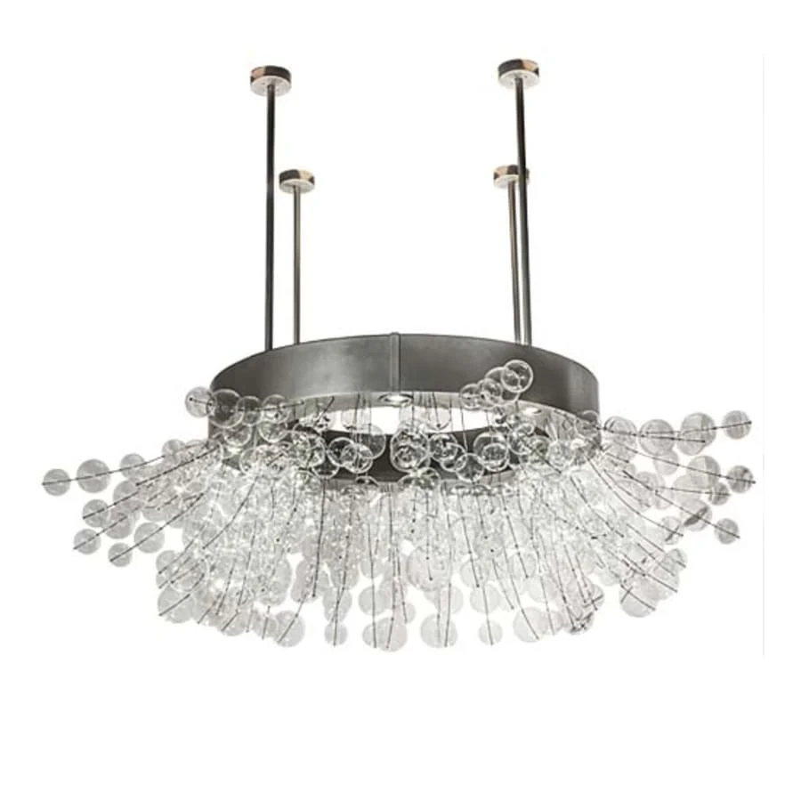 Meyda Tiffany Rhododendron 8 Light 90" Wide Chandelier - Image 1