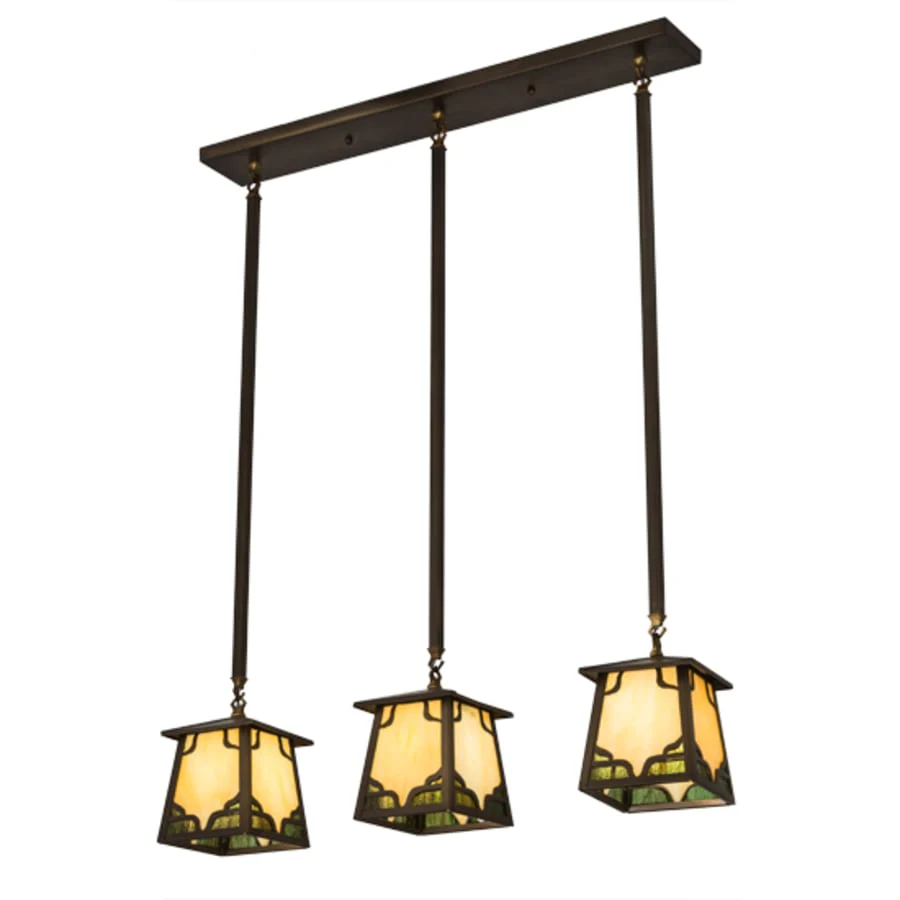 Meyda Tiffany Kirkpatrick 3 Light 7" Wide Multi Light Pendant - Image 2
