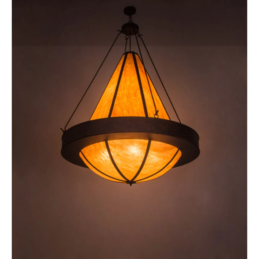 Meyda Tiffany Obsidian 12 Light 60" Wide Pendant - Image 1