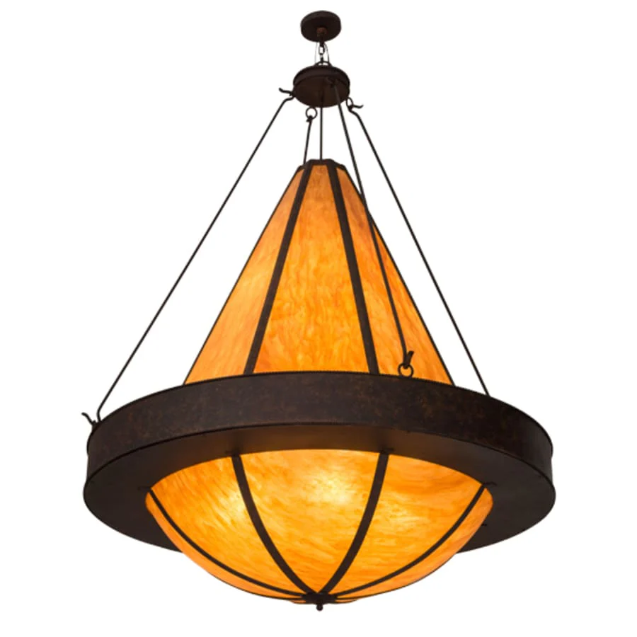 Meyda Tiffany Obsidian 12 Light 60" Wide Pendant - Image 2
