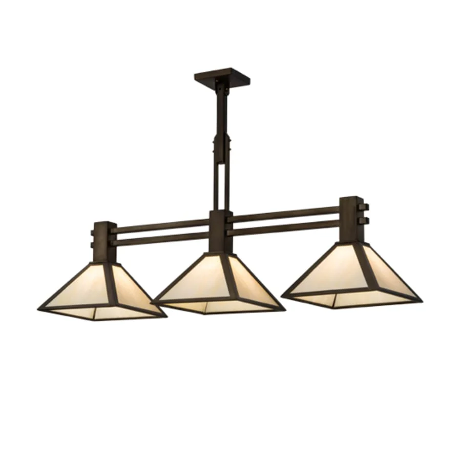 Meyda Tiffany Soffe 3 Light 45" Wide Linear Pendant - Image 2