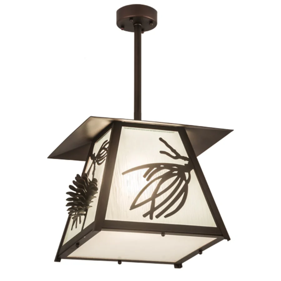 Meyda Tiffany Scotch Pine 20" Wide Pendant - Image 2