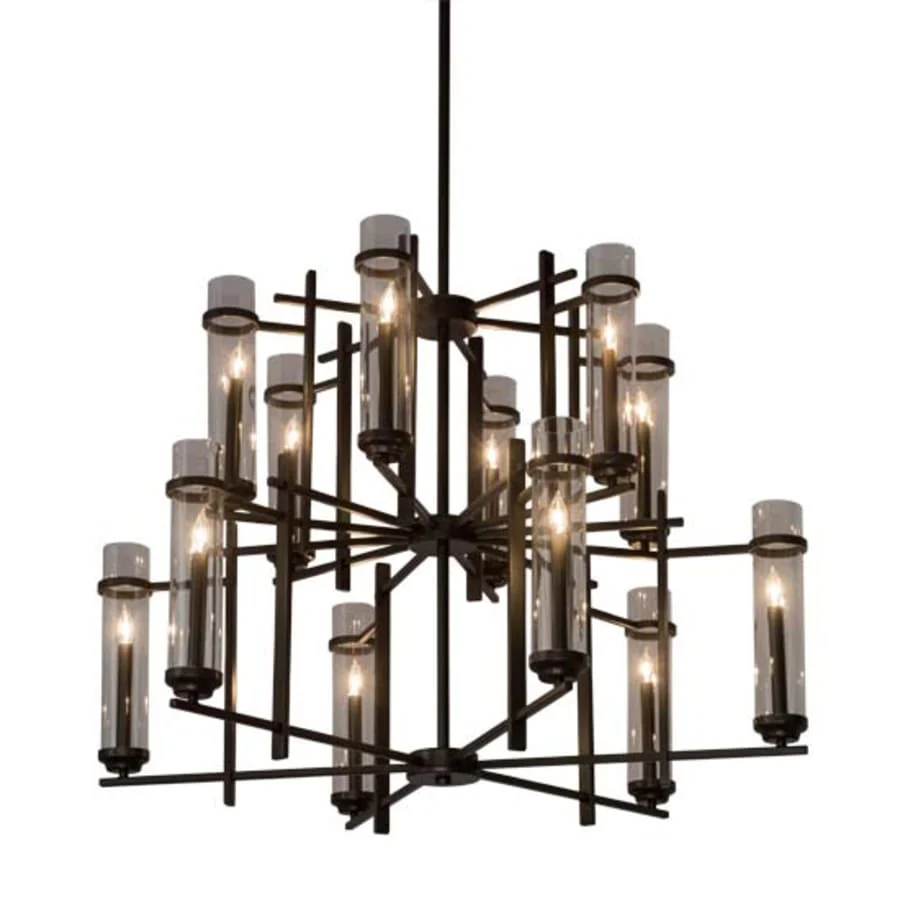 Meyda Tiffany Landon 12 Light 44" Wide Chandelier - Image 1