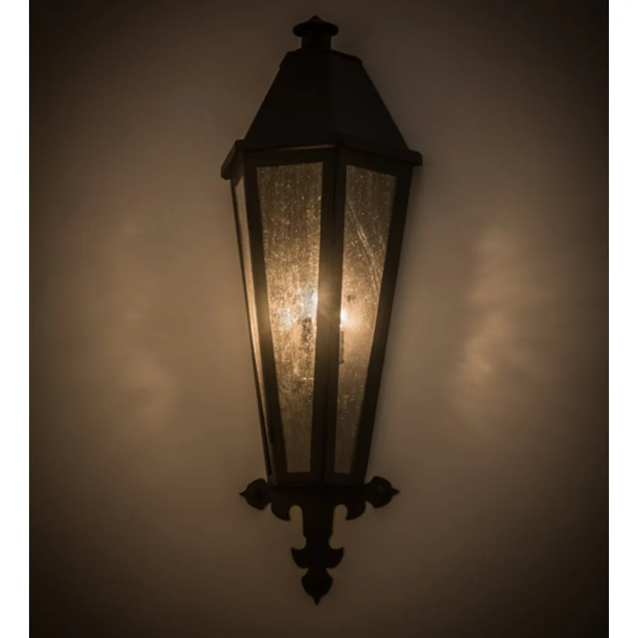 Meyda Tiffany Millesime 3 Light 40″ Tall Wall Sconce