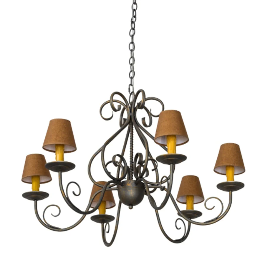 Meyda Tiffany Jenna 6 Light 36" Wide Chandelier - Image 3