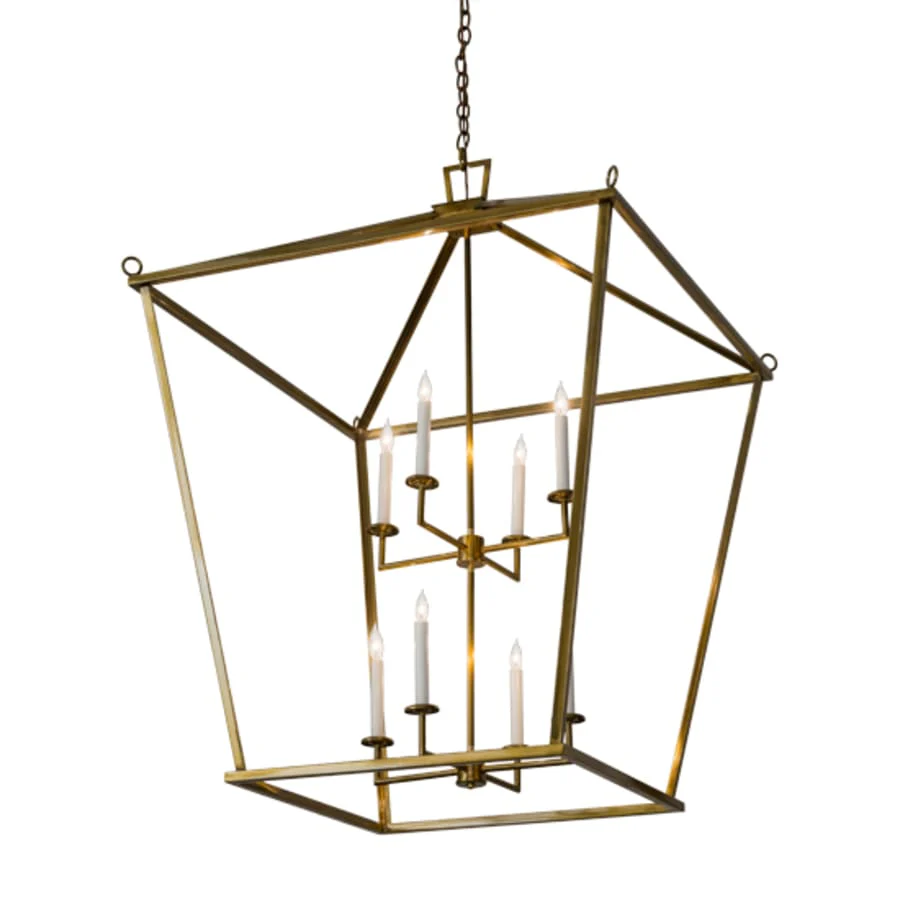 Meyda Tiffany Kitzi 8 Light 52" Wide Taper Candle Pendant - Image 2