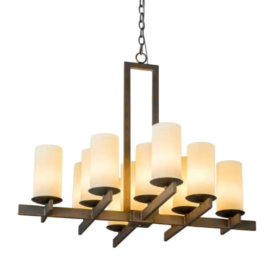 Meyda Tiffany Dante 12 Light 36" Wide Linear Chandelier - Image 1