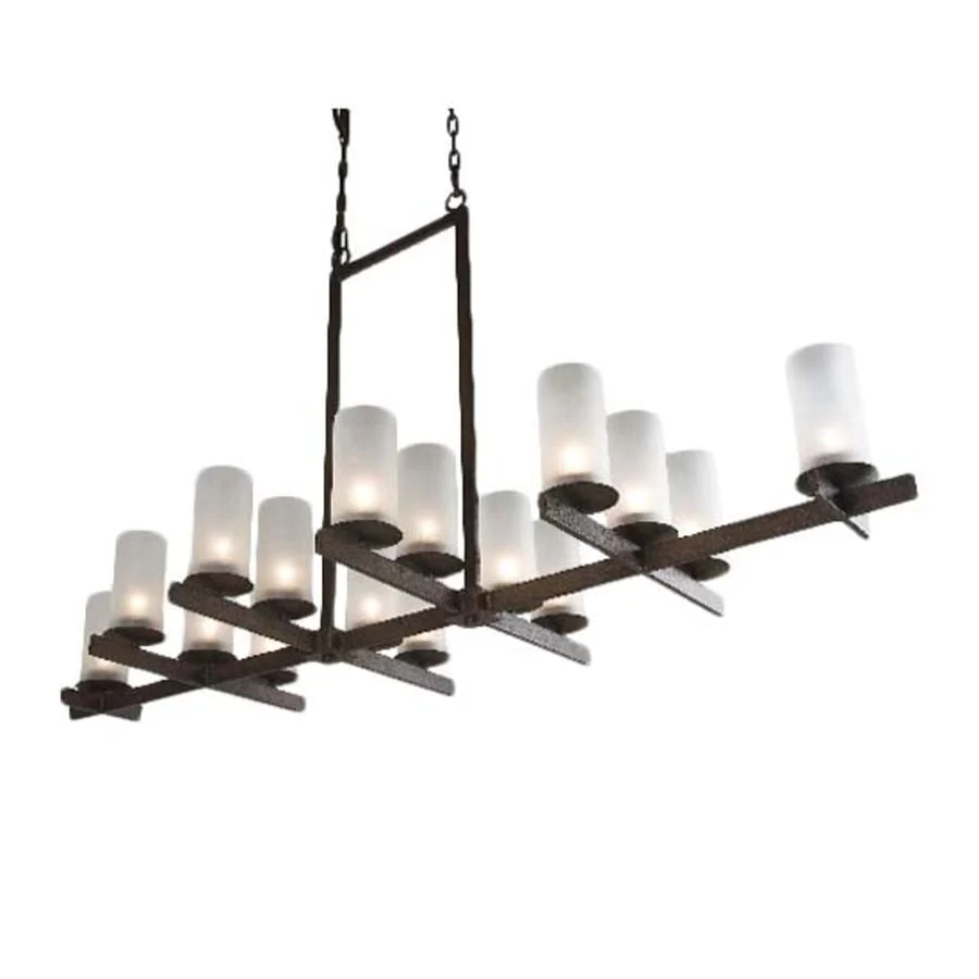 Meyda Tiffany Long Dante 16 Light 72" Wide Linear Chandelier - Image 1