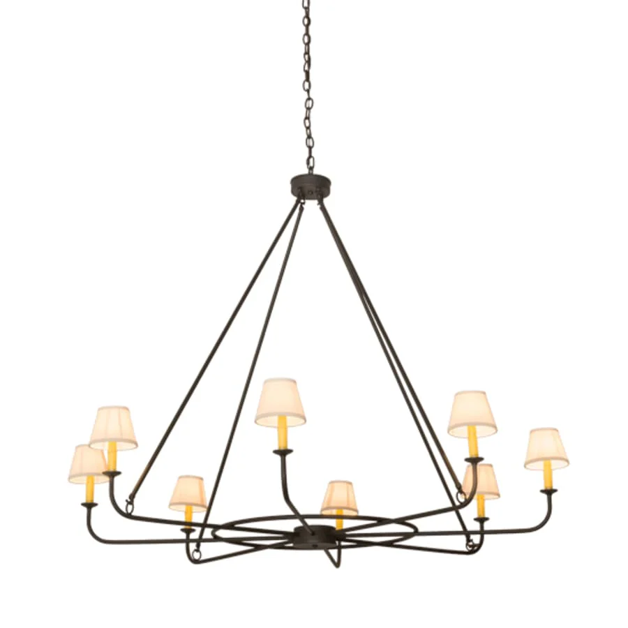 Meyda Tiffany Brach 8 Light 60" Wide Chandelier - Image 2