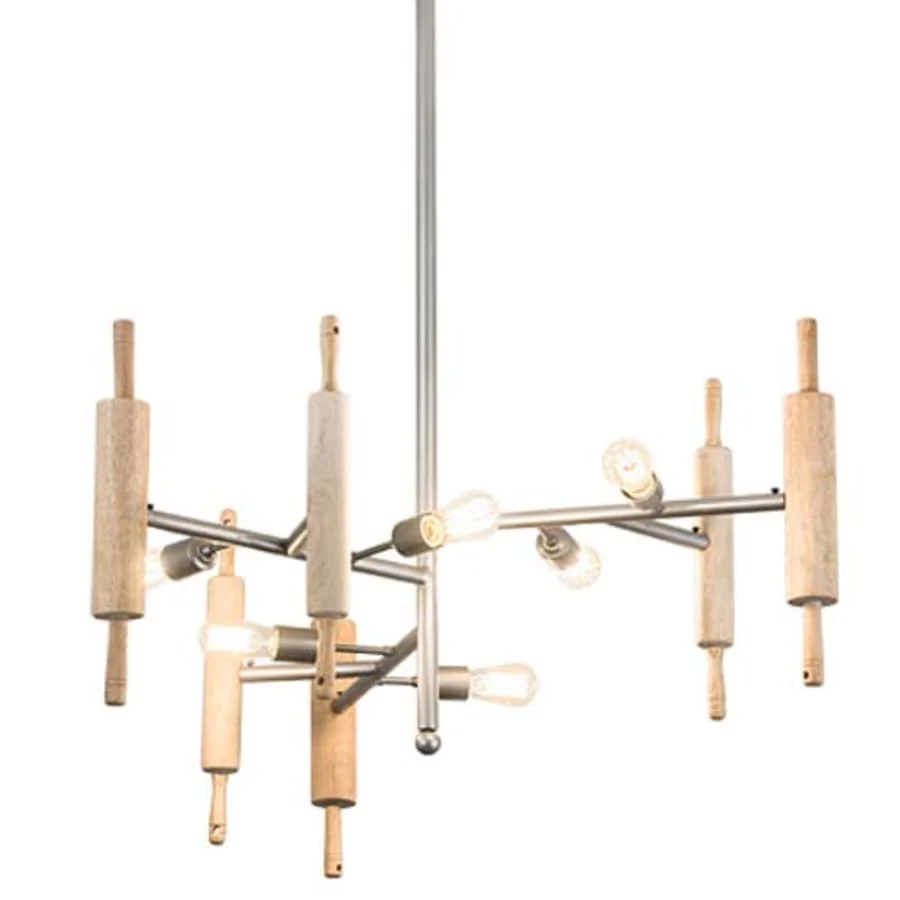 Meyda Tiffany Alva 6 Light 41" Wide Sputnik Chandelier - Image 1
