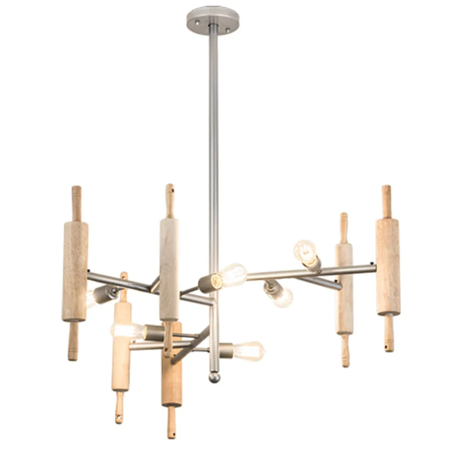 Meyda Tiffany Alva 6 Light 41" Wide Sputnik Chandelier - Image 2