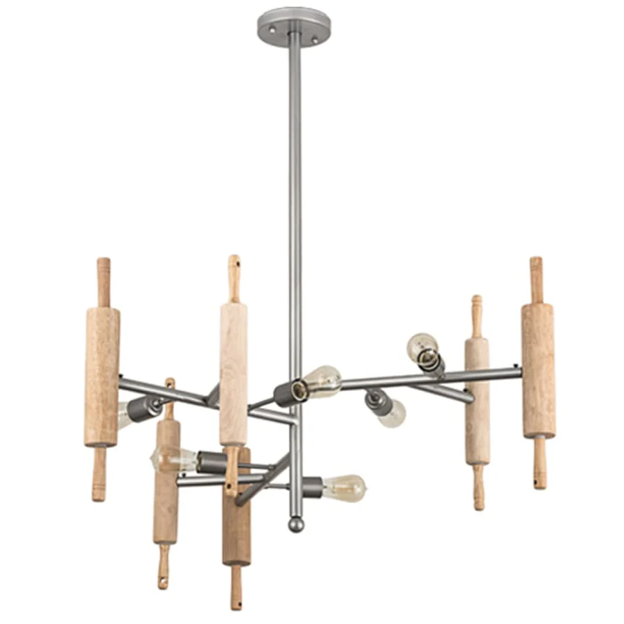 Meyda Tiffany Alva 6 Light 41" Wide Sputnik Chandelier - Image 3