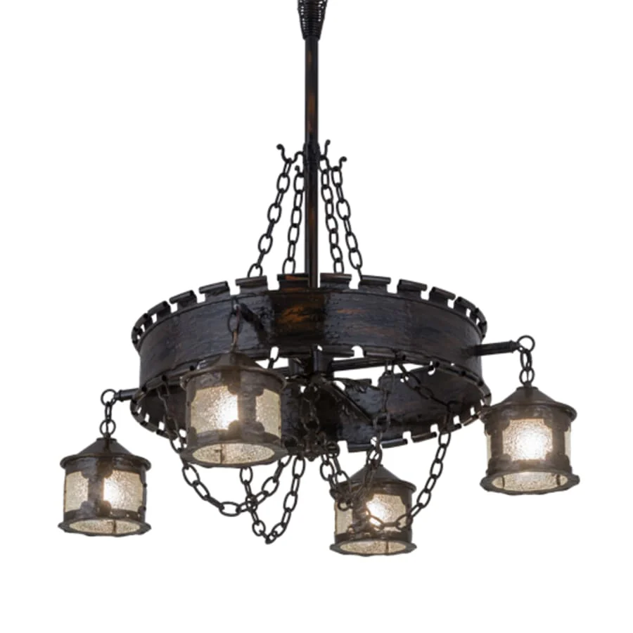 Meyda Tiffany Antique Gothic 4 Light 40" Wide Chandelier - Image 2