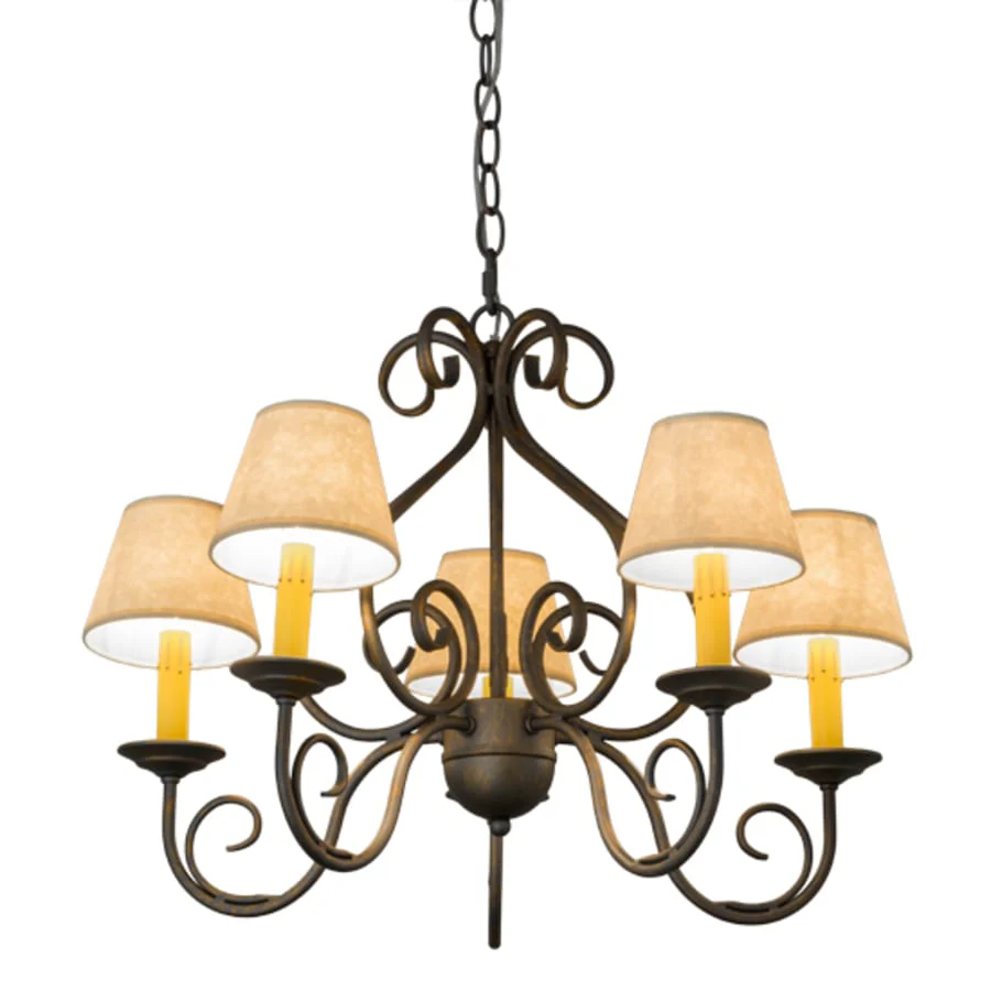 Meyda Tiffany Jenna 5 Light 22" Wide Chandelier - Image 2