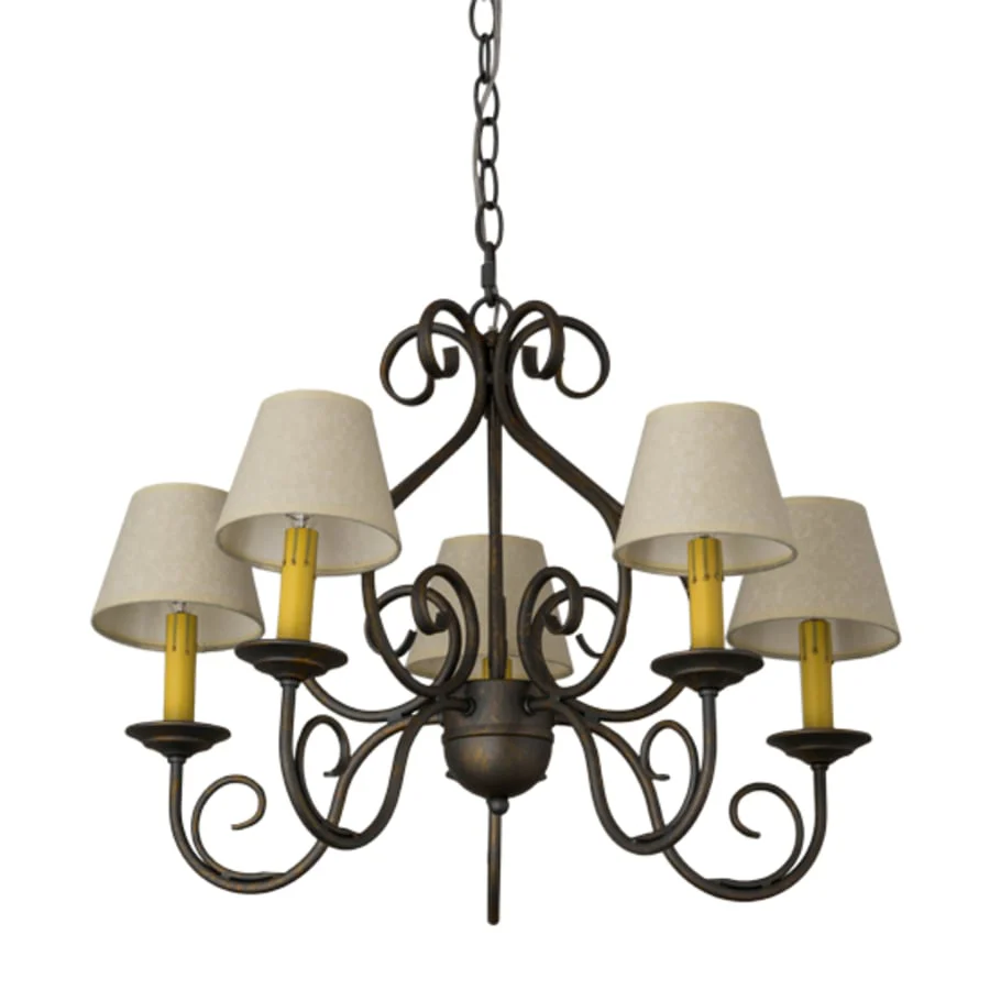 Meyda Tiffany Jenna 5 Light 22" Wide Chandelier - Image 3