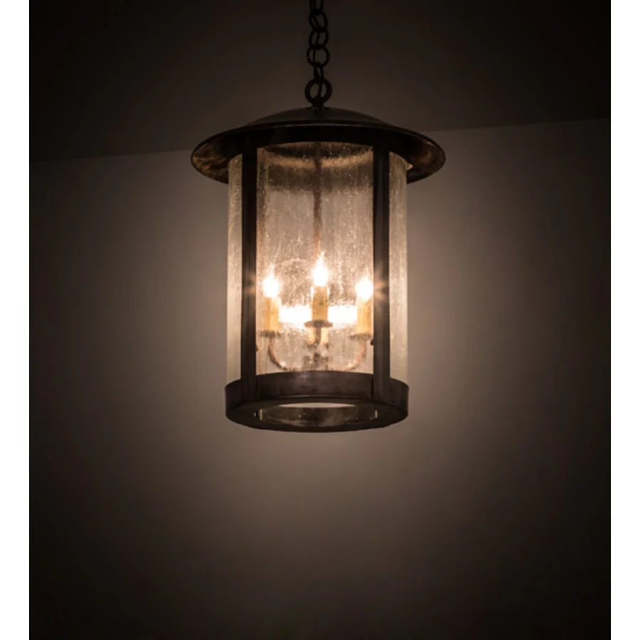 Meyda Tiffany Lake Charles 4 Light 14" Wide Taper Candle Pendant - Image 1