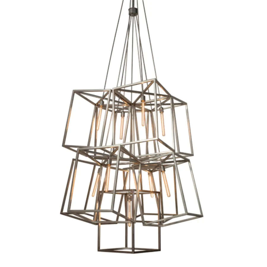 Meyda Tiffany Kitzi 9 Light 66" Wide Abstract Multi Light Pendant - Image 2