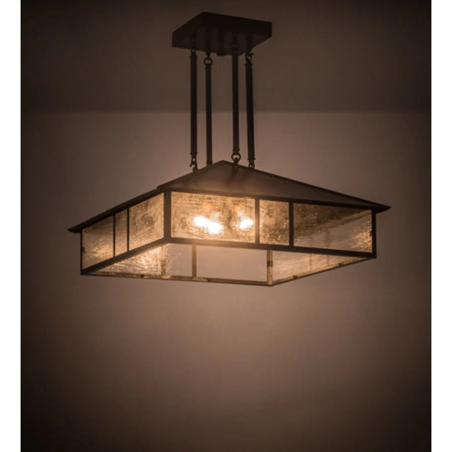 Meyda Tiffany Mission 3 Light 34″ Wide Pendant