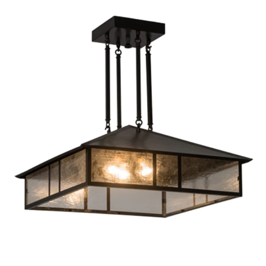 Meyda Tiffany Mission 3 Light 34" Wide Pendant - Image 2