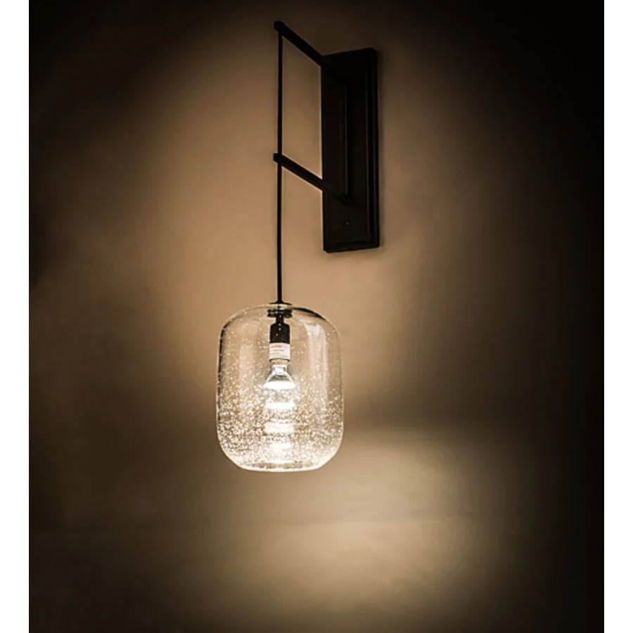 Meyda Tiffany Pastilla 30" Tall Wall Sconce with Shade - Image 1