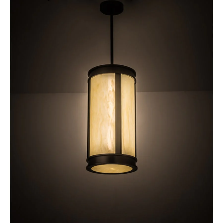 Meyda Tiffany Cilindro 12" Wide Pendant - Image 1